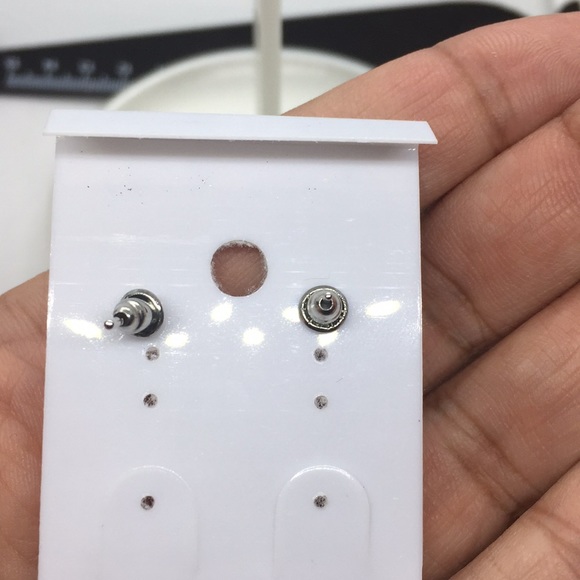 Women Earring Silver Plated Alloy with Stone - Picture 3 of 6